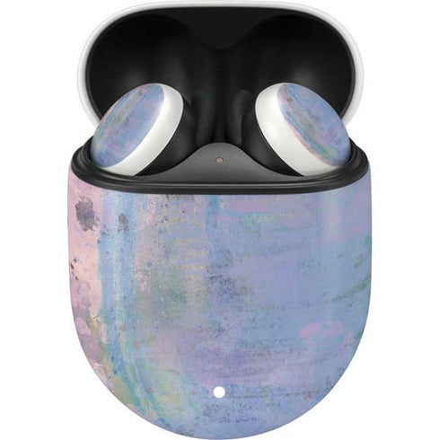 Rose Quartz & Serenity Abstract Google Pixel Buds Skin